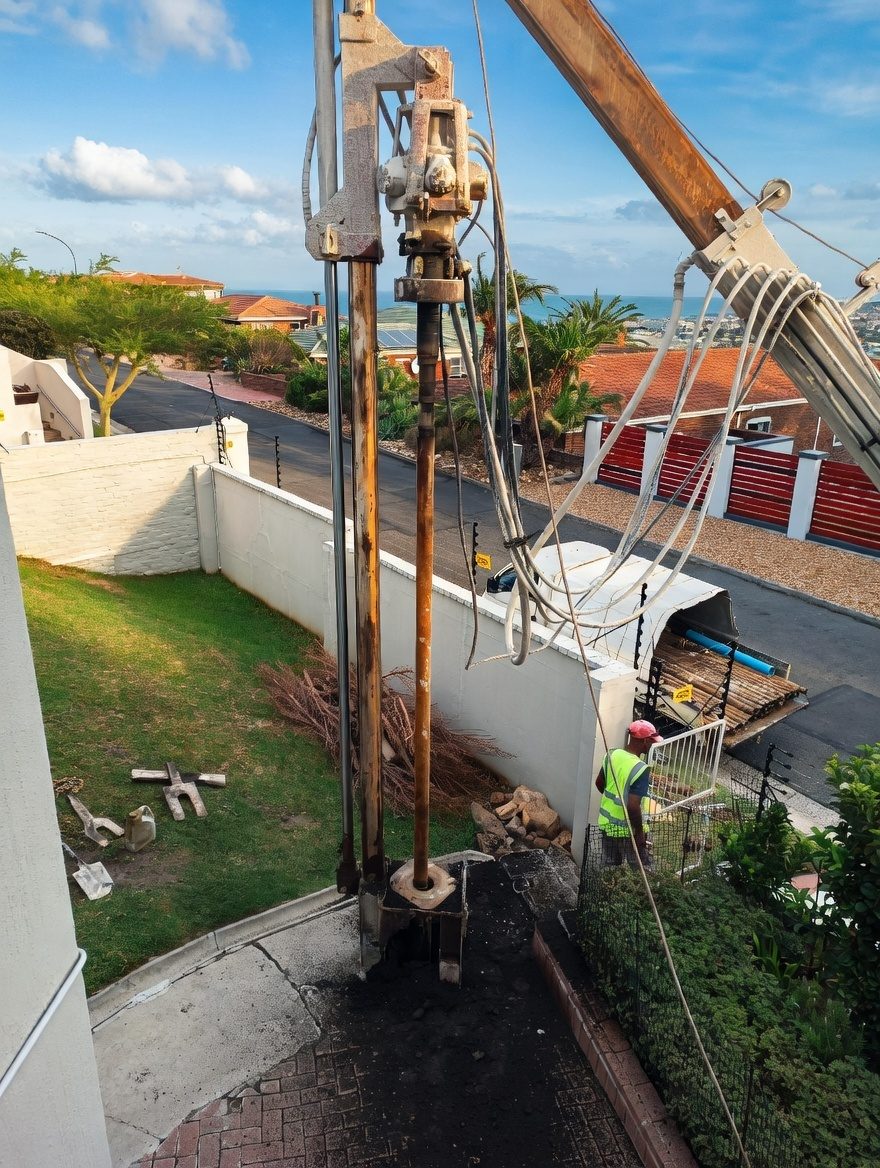 Pipework and trenching during installation